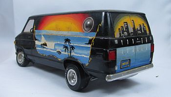 Muraled Custom van