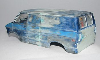 Muraled Custom van